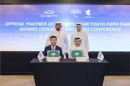Chery Jadi Mitra Asian Youth Para Games 2025, Tampil di Dunia Olahraga dengan Semangat dan Tekad Besar