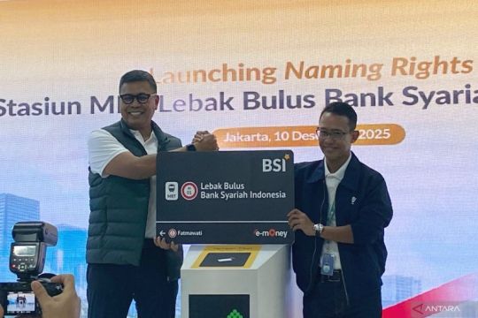MRT Jakarta resmikan Stasiun MRT Lebak Bulus Bank Syariah Indonesia