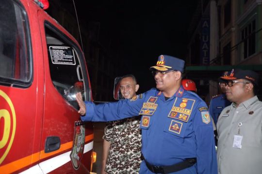 Dorong pemulihan ekonomi, Damkar bersihkan fasum di Sumatera