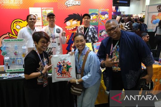 DPR RI dukung kreator Tanah Air di Comic Con Singapore 2025