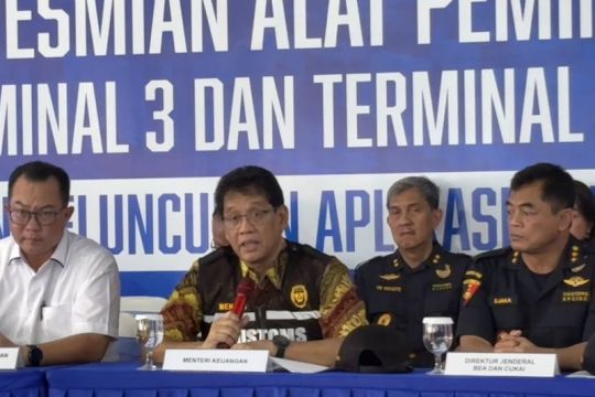 Purbaya resmikan teknologi baru guna awasi kepabeanan di Tanjung Priok