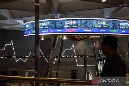 IHSG Selasa dibuka menguat 10,81 poin