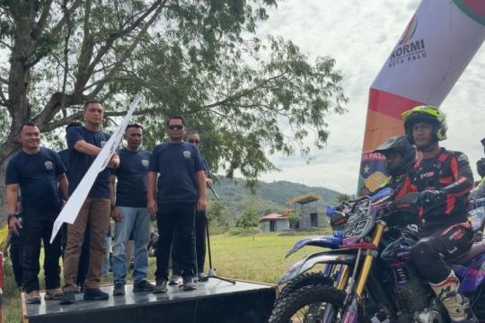 Brimob Polda Sulteng gelar X-Trail himpun bantuan bencana Sumatera