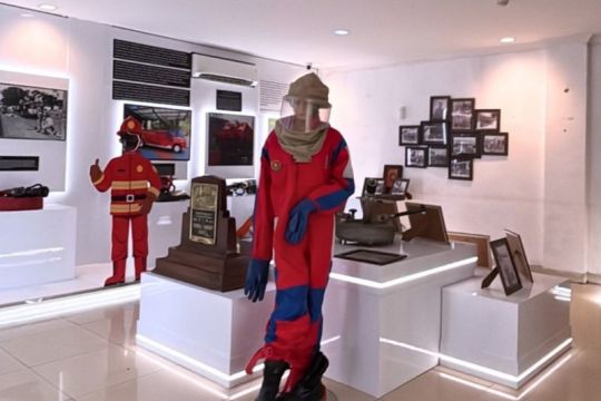 Teknologi pemadam kebakaran bisa dilihat di Museum Damkar
