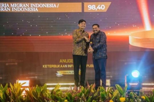 Kemkomdigi raih penghargaan Anugerah Keterbukaan Informasi Publik 2025