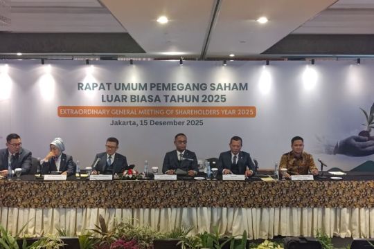 RUPSLB ANTAM angkat Untung Budiharto sebagai direktur utama