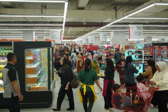 Lotte Mart Bintaro tambah area kuliner halal berkonsep dapur terbuka