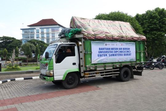Undip kirim mesin penjernih air bantu korban banjir di Sumbar