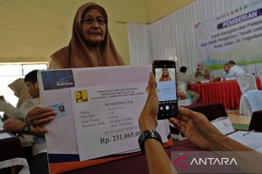 Warga Grabag terima ganti rugi pembangunan Jalan Tol Yogyakarta–Bawen