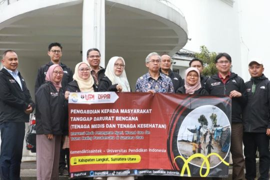 UPI kirim relawan ke Langkat tangani kesehatan pasca-bencana banjir