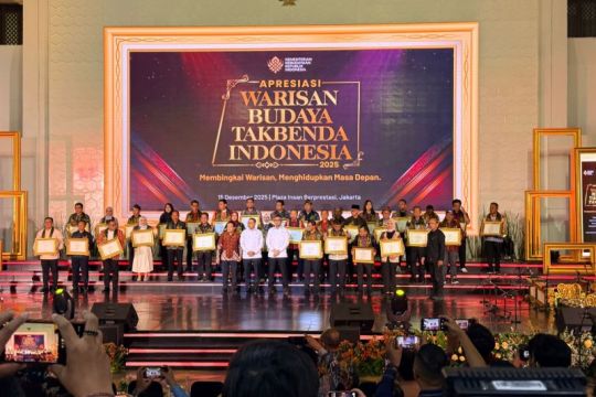 Pemkab OKI terima lima sertifikat warisan budaya tak benda