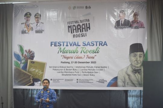 Taman Budaya Sumbar perkenalkan kembali karya sastrawan Marah Roesli&nbsp;