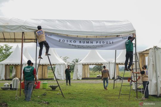 BTN bangun dapur umum dan bantu korban banjir di Pidie Jaya, Aceh