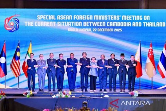 Menlu RI serukan Kamboja-Thailand tahan diri, hentikan aksi militer