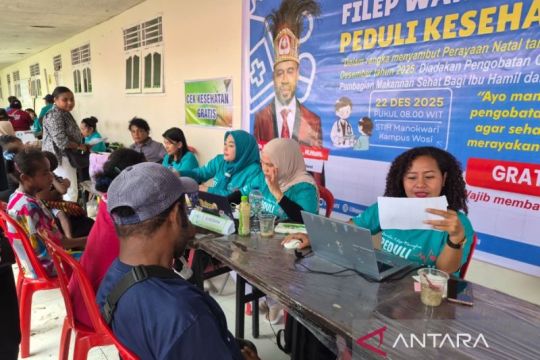 Ketua Komite III DPD RI gandeng Dinkes gelar CKG di Manokwari&nbsp;