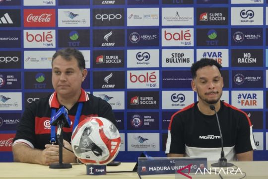 Pelatih Madura United apresiasi kerja keras pemain saat hadapi Arema