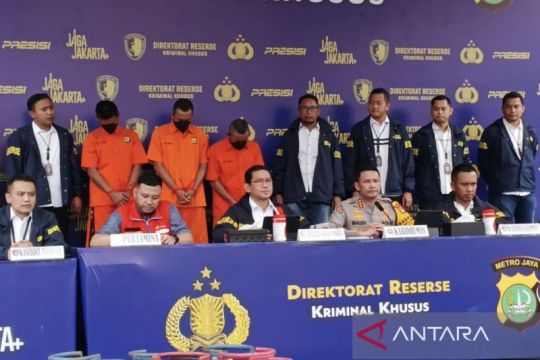Polisi bongkar pengoplosan tabung LPG di Jakarta Timur dan Depok