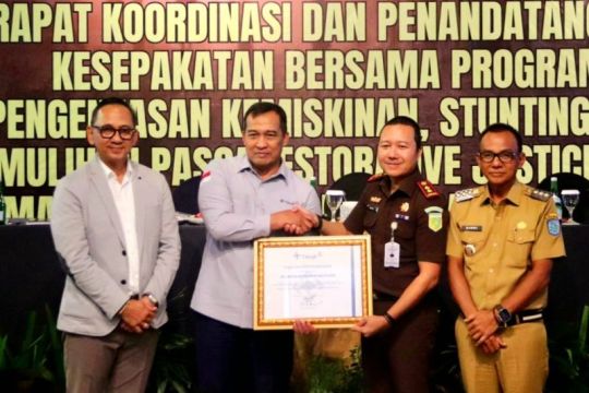 PT Timah berikan penghargaan Kejari Belitung selamatkan aset negara