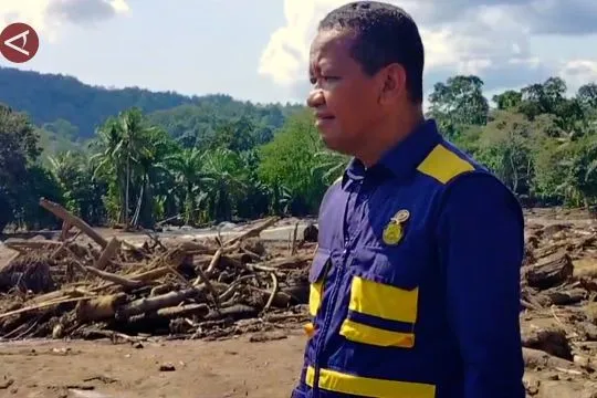 Bahlil pastikan jaringan listrik di Palembayan, Agam pulih Rabu malam