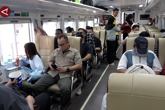 KAI Daop 1 Jakarta catat puncak pergerakan pada 25 Desember