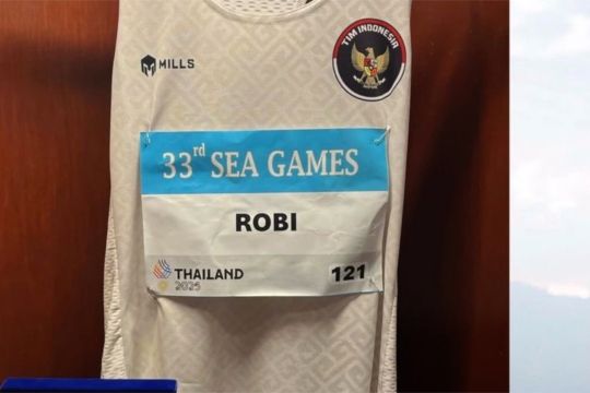 Robi Syianturi lelang jersei &ldquo;emas&rdquo;  SEA Games 2025 untuk Sumatera