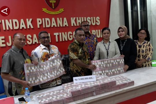 Kejati Papua kembali sita dana dugaan korupsi PON 20 senilai 5 miliar
