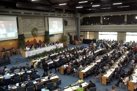 Sidang Majelis Lingkungan Hidup PBB serukan jaga kesehatan bumi