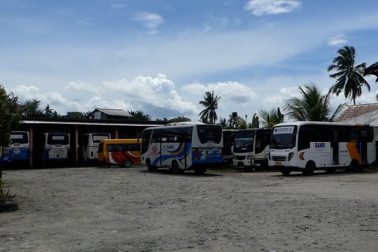 BPTD Maluku siapkan 24 bus DAMRI layani mudik Natal dan Tahun Baru