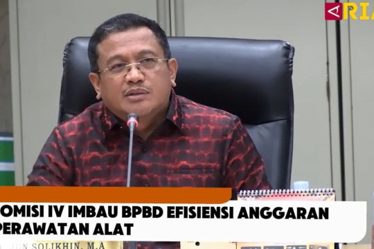 Komisi IV DPRD Riau imbau BPBD efisiensi penggunaan anggaran perawatan alat