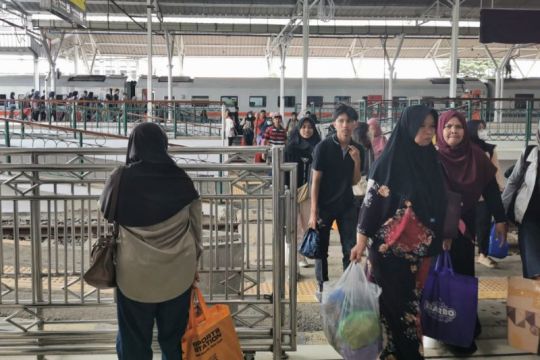 KAI Daop 5 Purwokerto layani 255.509 penumpang selama Nataru