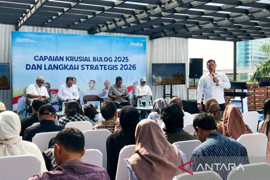 Bulog target serap empat juta ton beras petani pada 2026