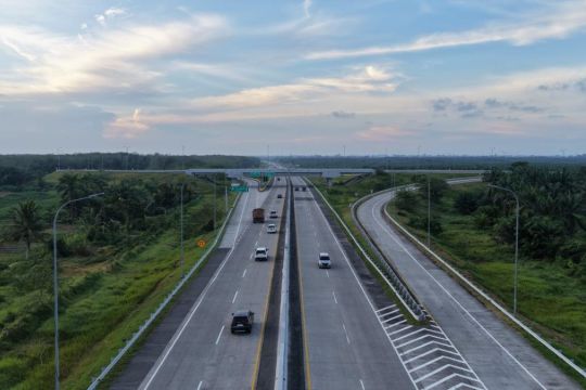 H+1 Tahun Baru, lalin di lima ruas tol Regional Nusantara meningkat