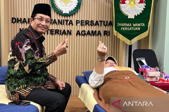 Kemenag gelar donor darah peringati Hari Amal Bakti ke-80