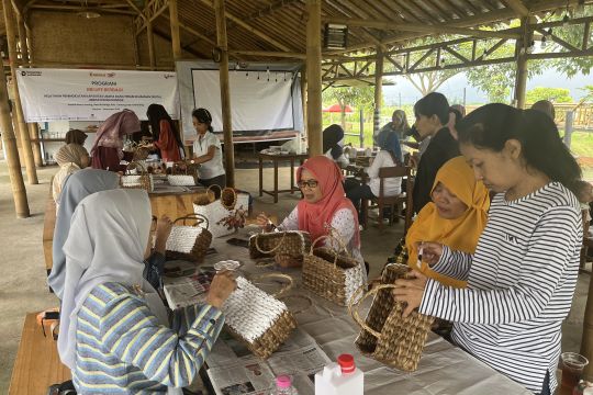 BRI Life perkuat kapasitas perajin eceng gondok di Kabupaten Semarang