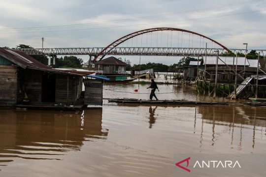 Pemkot Palangka Raya tata kawasan bantaran Sungai Kahayan