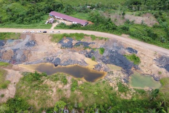 ESDM sita 50 ribu ton batu bara di Kutai yang diduga tambang ilegal