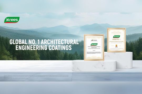 3Trees Pamerkan Solusi Cat Pelapis Bangunan di Ajang Big 5 Construct Saudi, Tingkatkan Standar Bangunan Berkelanjutan di Timur Tengah