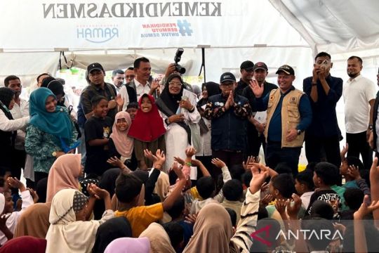 Mendikdasmen: Konstruksi sekolah terdampak banjir Aceh dipercepat