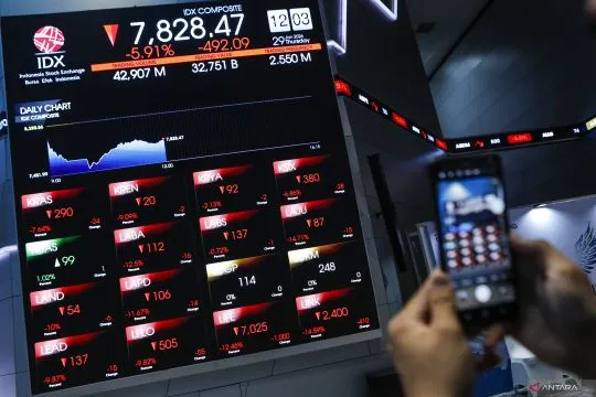 IHSG menguat jelang akhir pekan di tengah pelemahan bursa Asia