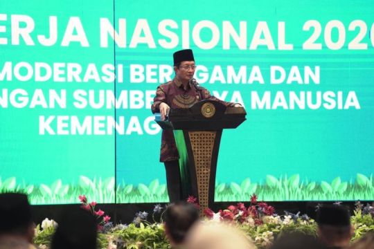 Menag sampaikan dua pesan pada Badan Moderasi Beragama