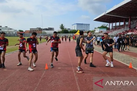 146 atlet Jambi jalani tes fisik menuju PON Bela Diri 2026