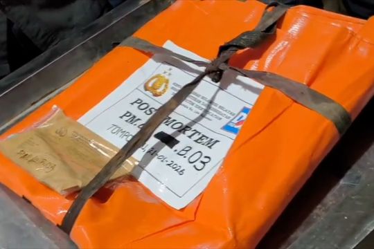 Tim SAR kumpulkan sembilan kantong bagian tubuh korban pesawat ATR