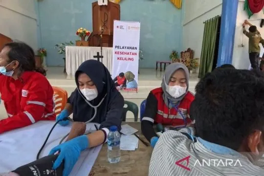 PMI gelar layanan kesehatan warga terdampak banjir di Tapanuli Tengah