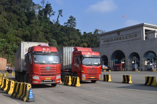 Sistem pemeriksaan perbatasan China-Vietnam dorong efisiensi logistik