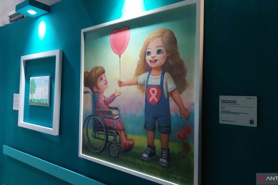 YKI peringati Hari Kanker Sedunia dengan gelar pameran seni