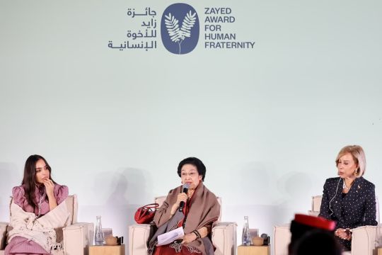 Megawati di Abu Dhabi: Pancasila-Trisakti kompas persaudaraan&nbsp;manusia