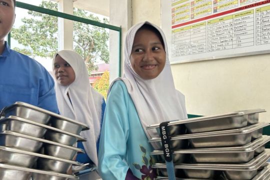 SPPG Polda Kepri pertahankan porsi dan nilai gizi MBG saat harga bahan naik