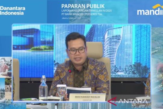 Kredit Bank Mandiri tembus Rp1.895 triliun hingga Desember 2025