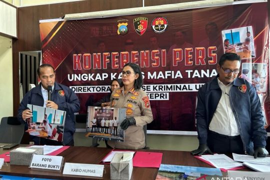 Polda Kepri ungkap kasus mafia tanah di Pulau Rempang