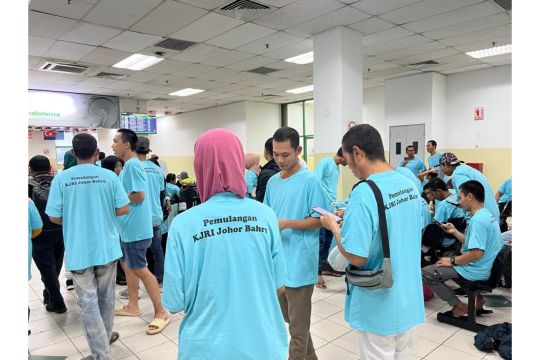 KJRI-BP3MI Kepri dampingi pemulangan 43 PMI deportasi kelompok rentan